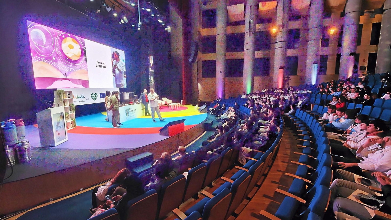 Binómico: Imágenes de la jornada de la jornada de martes en el congreso gastronómico Iberoamericano