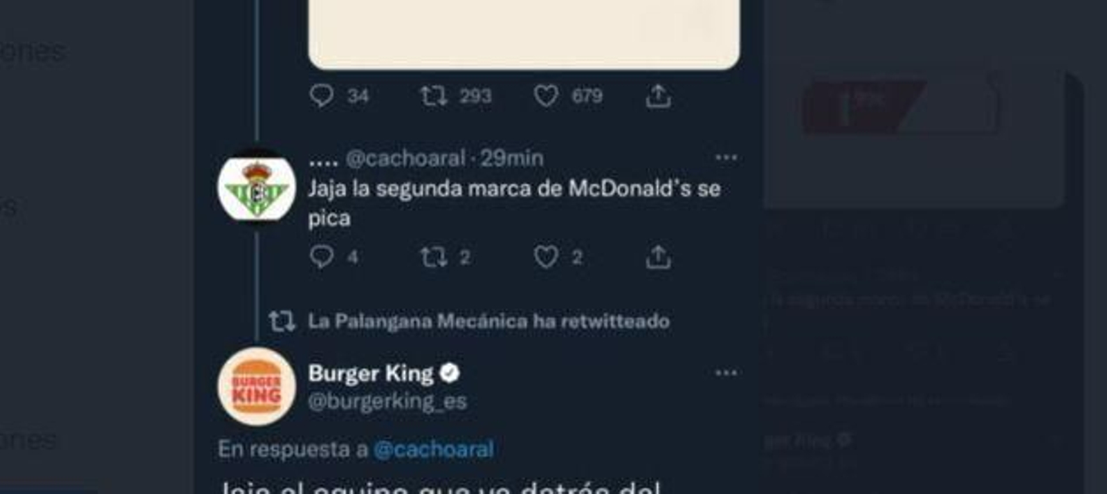 Burger King siembra la polémica en Twitter.