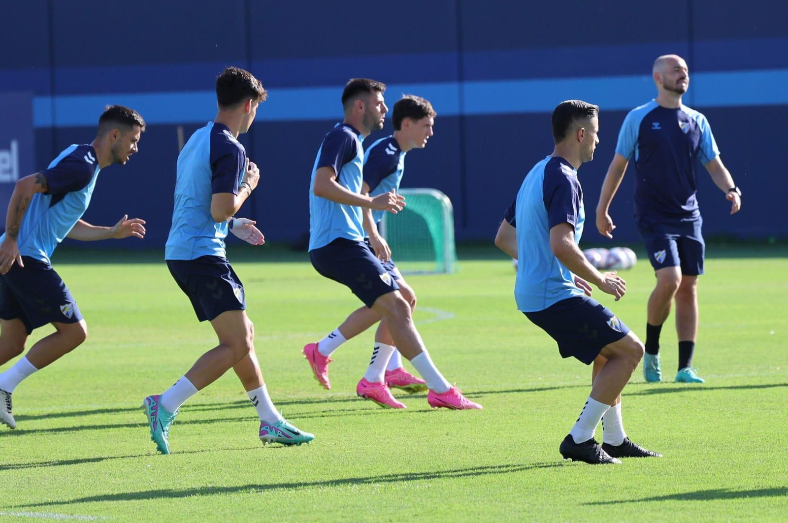 El primer entrenamiento de Roko Baturina y Luismi Sánchez, en fotos