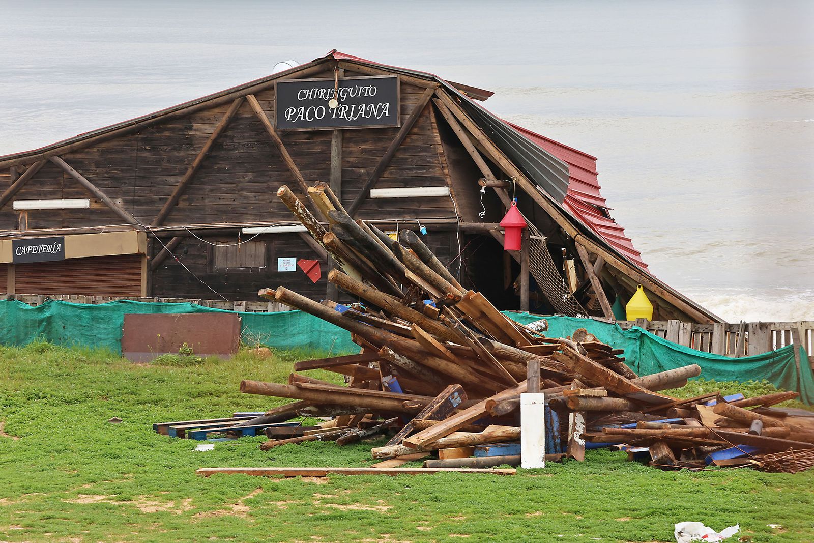 Las fotografías de los daños en Matalascañas