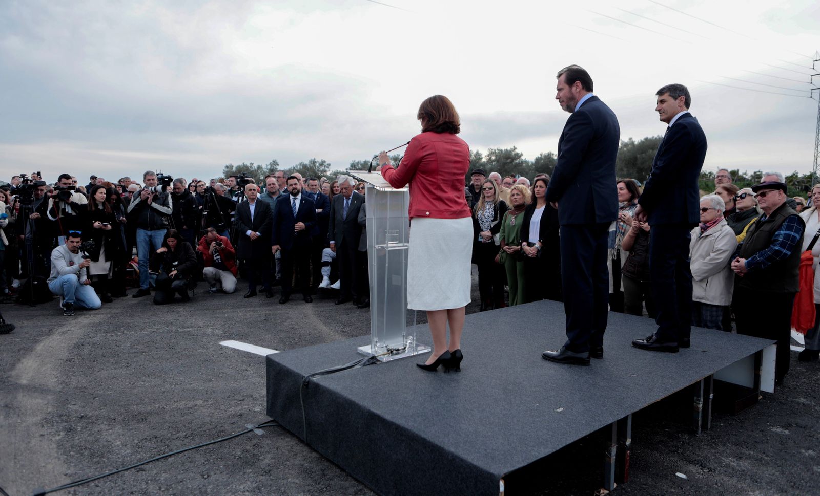 Inauguración de la histórica conexión de Espartinas con la A-49 y la SE-40
