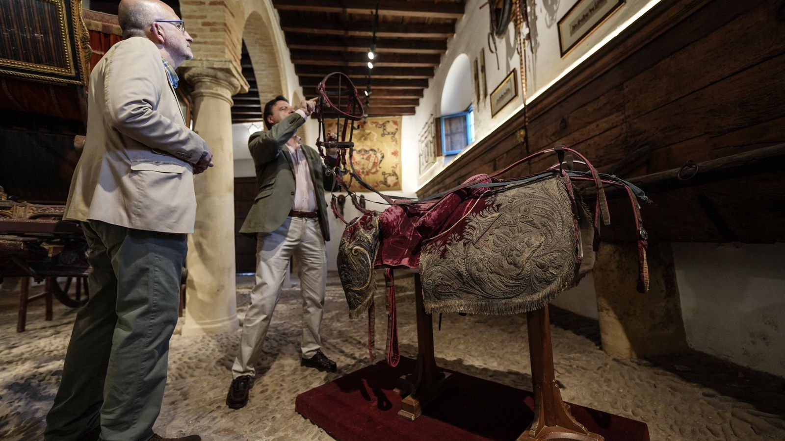 Este ejemplar se conserva en el Palacio de Viana de Córdoba