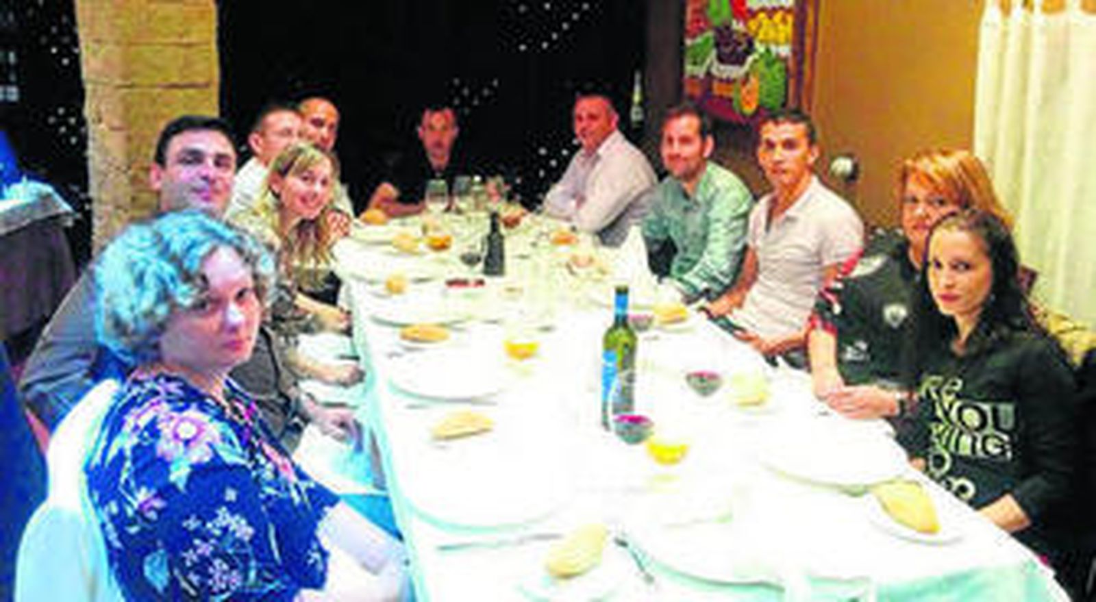 Un momento del homenaje al trabajador Juanma Guillén Lara.