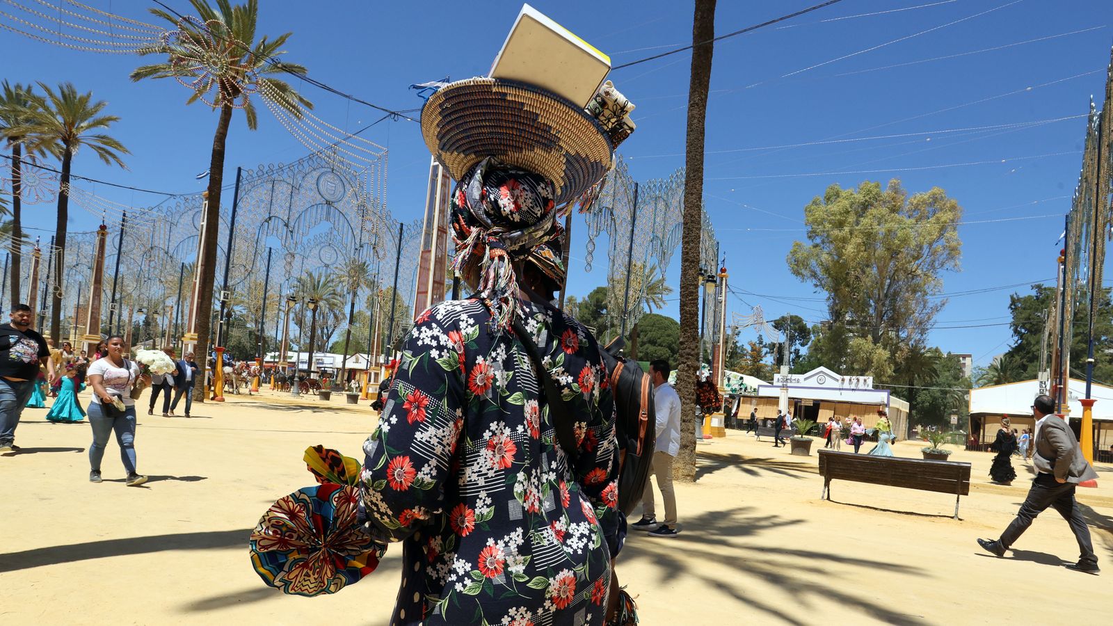 Imágenes del ambiente el miércoles en la Feria de Jerez 2024