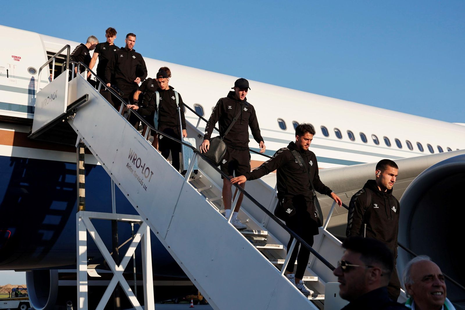 Las fotos del Betis en Breslavia