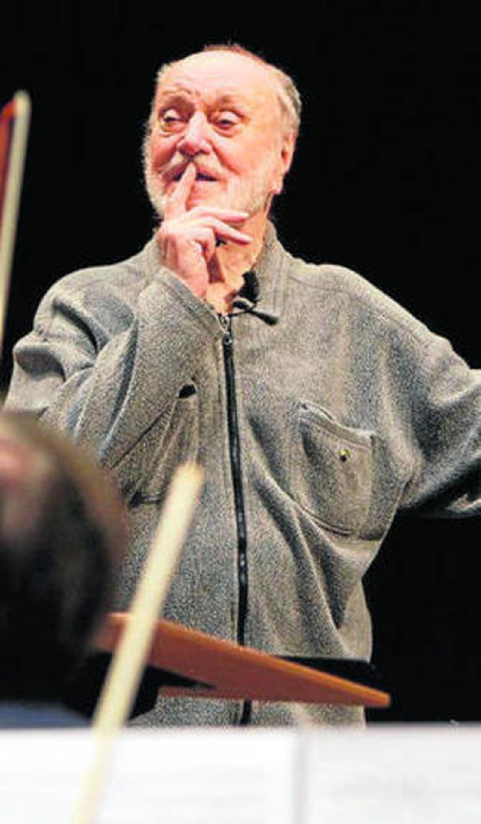 Masur, en un concierto en 2010.