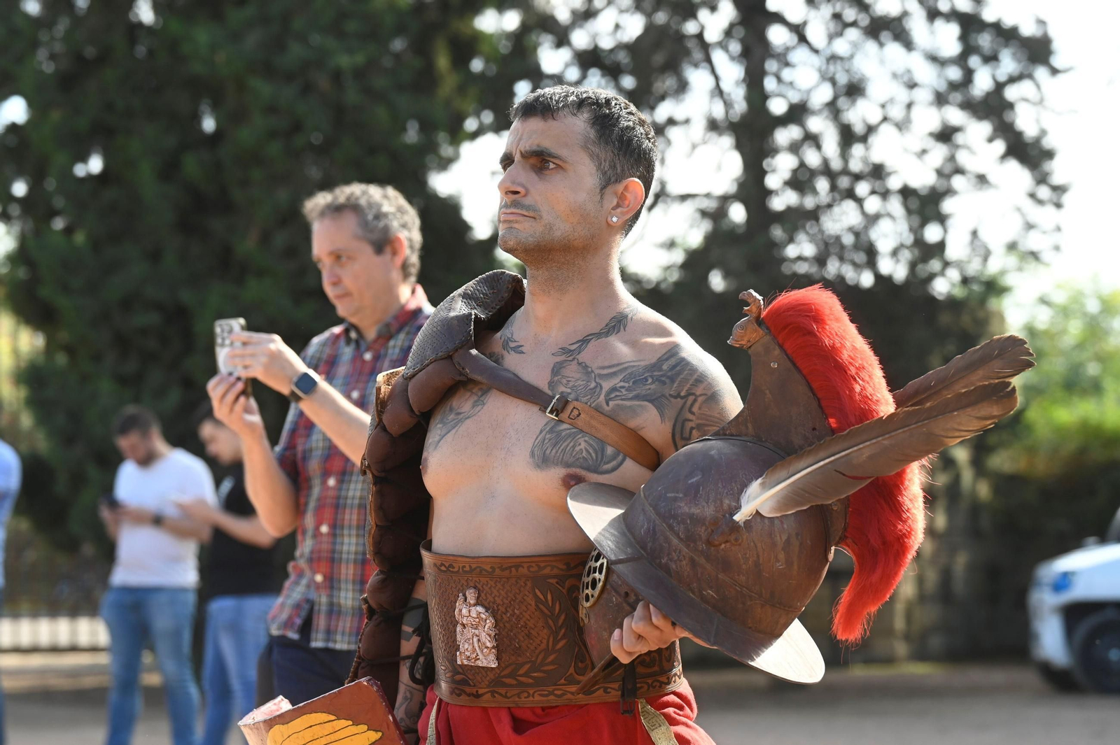 Las fotos de la recreación histórica 'Sangre y arena' en las Jornadas de Cultura Funeraria en Córdoba
