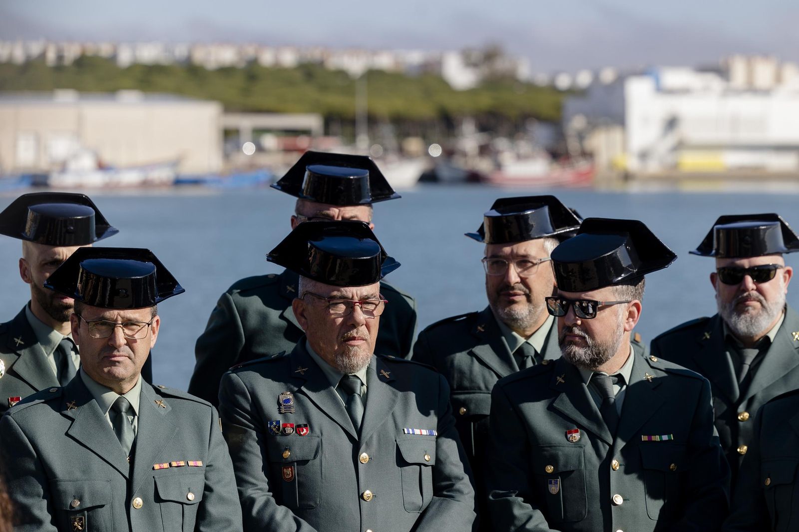 Todas las imágenes del homenaje homenaje a los dos guardias civiles que murieron arrollados por una narcolancha