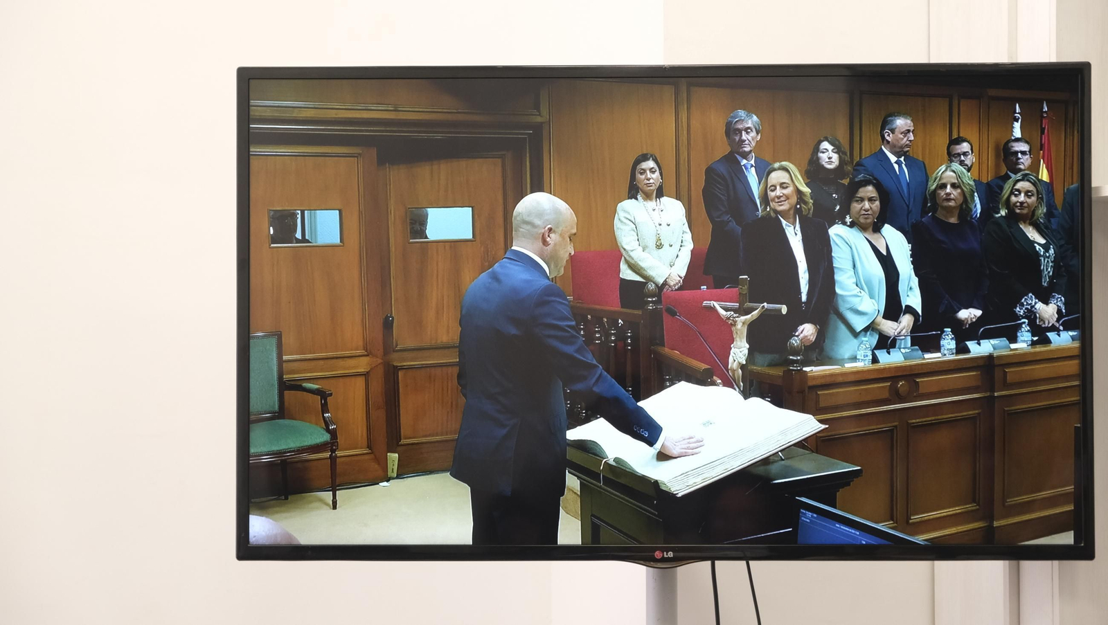 El pleno de investidura de José Antonio García como Presidente de la Diputación de Almería, en imágenes