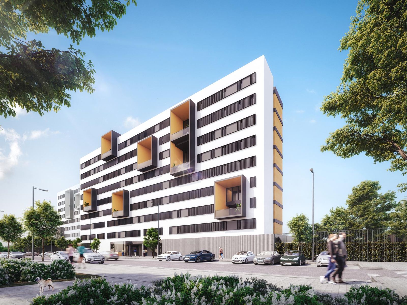 Recreación de la residencia de estudiantes en Entrenúcleos.