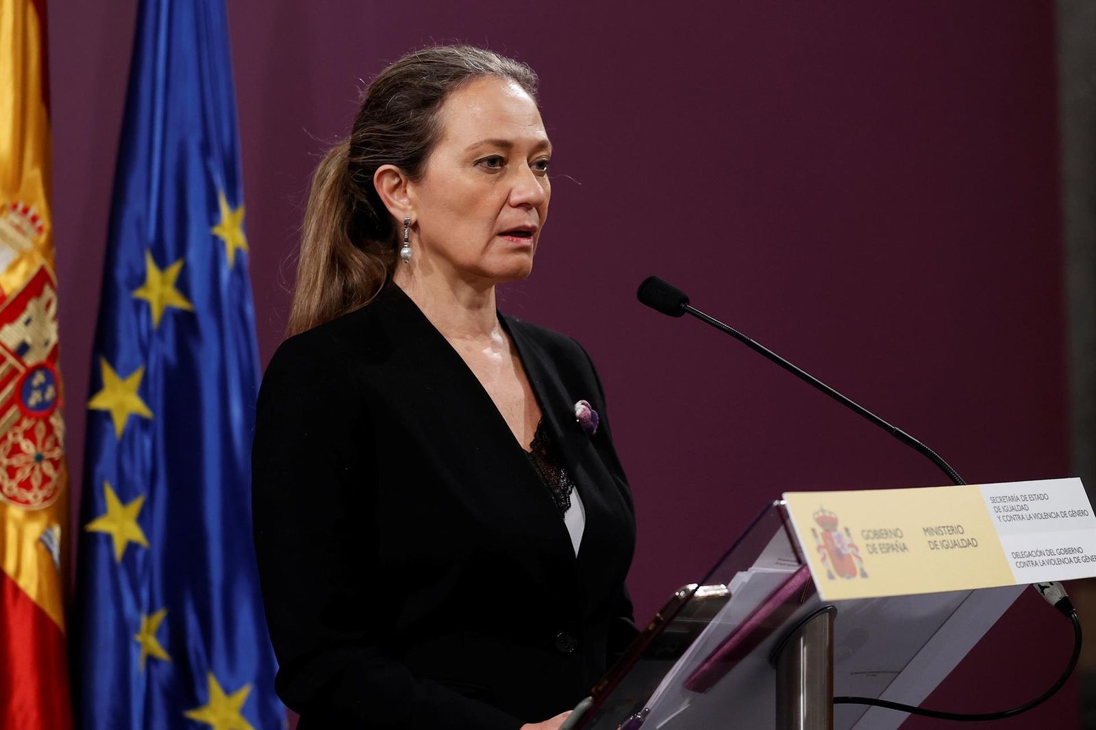 La delegada del Gobierno contra la violencia de género, Victoria Rosell