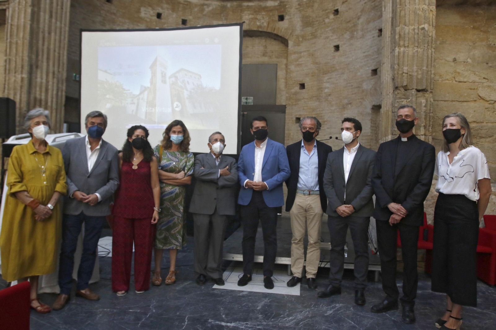 Asistentes a la presentación del proyecto en Orive.