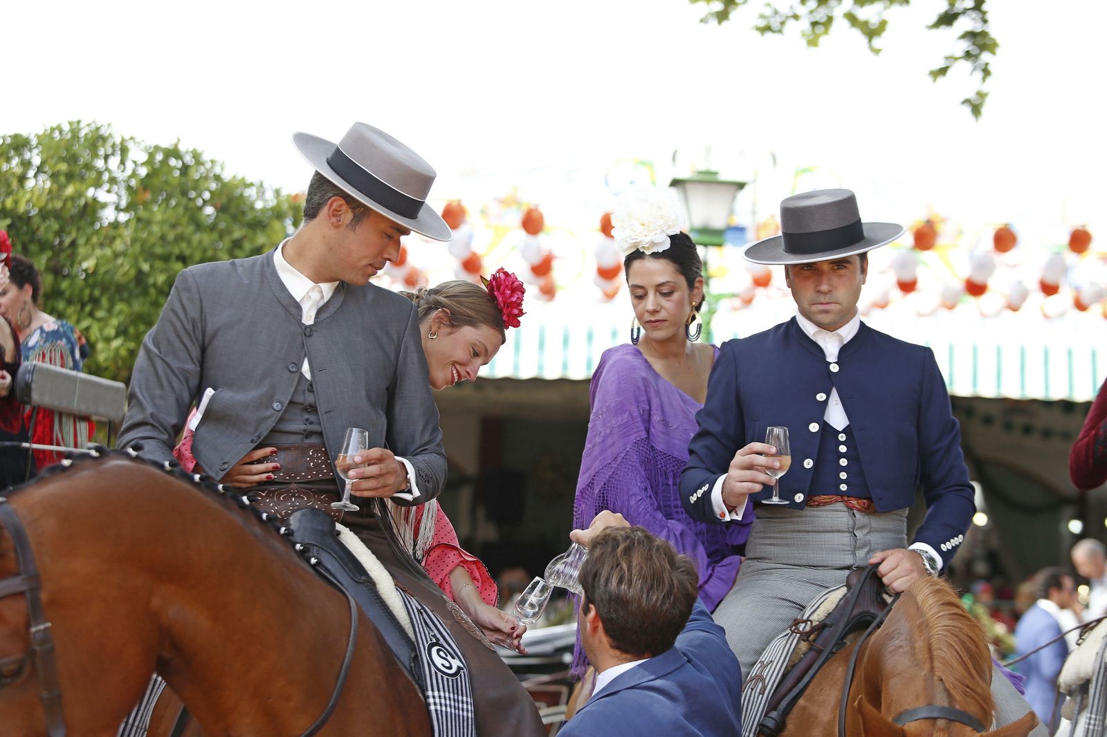 El Lunes de Feria, el primero con silencio en los 'cacharritos', en imágenes