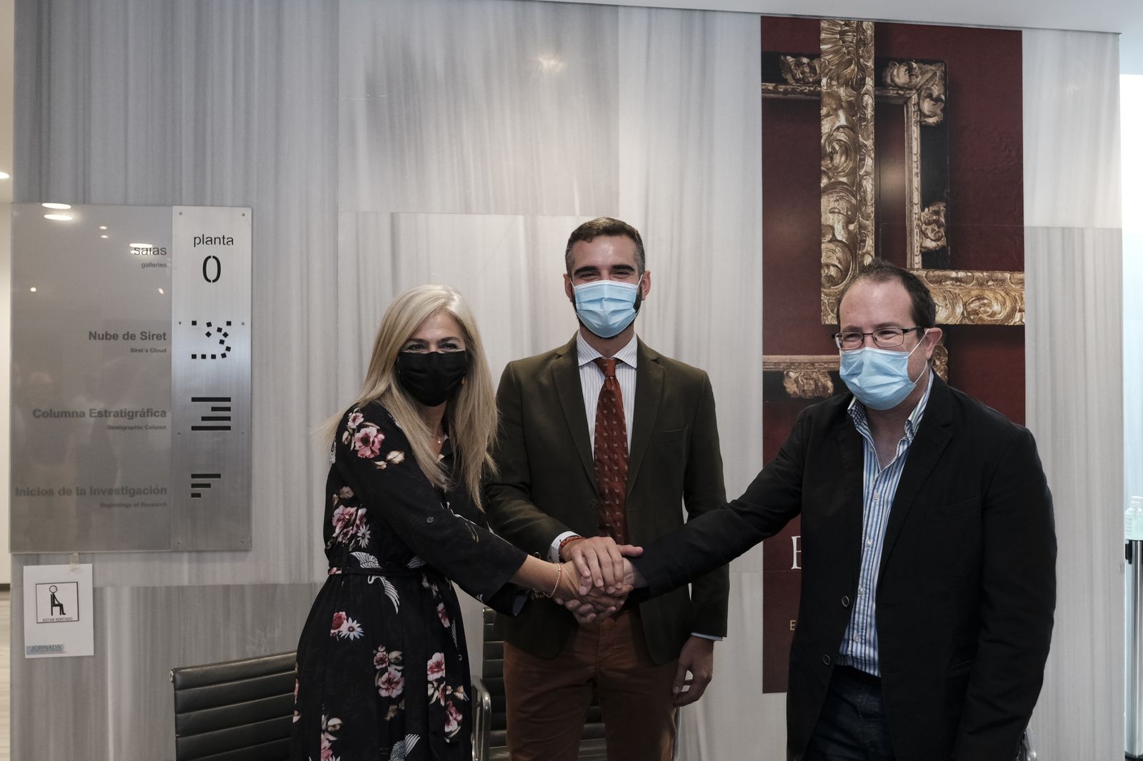 Fotogalería inauguración exposición El Marco Barroco Español. Museo de Almería.