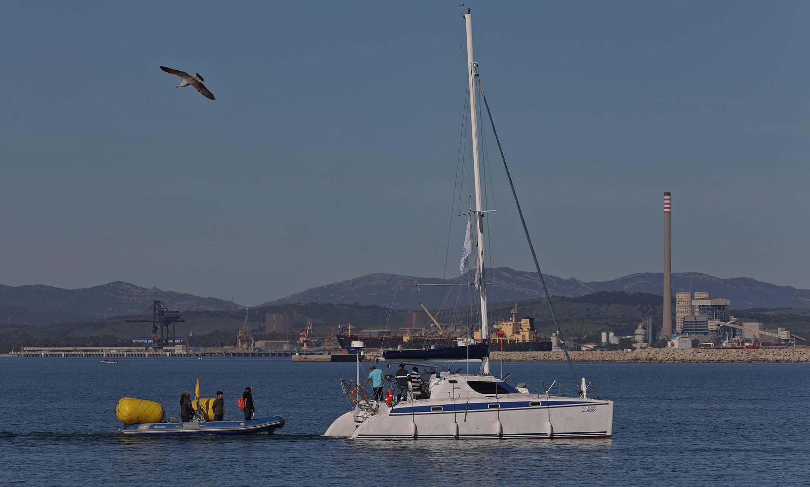 Fotos de la segunda jornada de la Copa de Andalucía de la clase windsurfer en La Línea