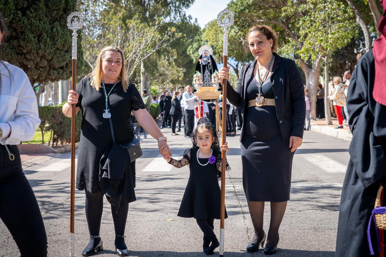 El Viernes Santo en la Semana Santa de Roquetas de Mar 2025