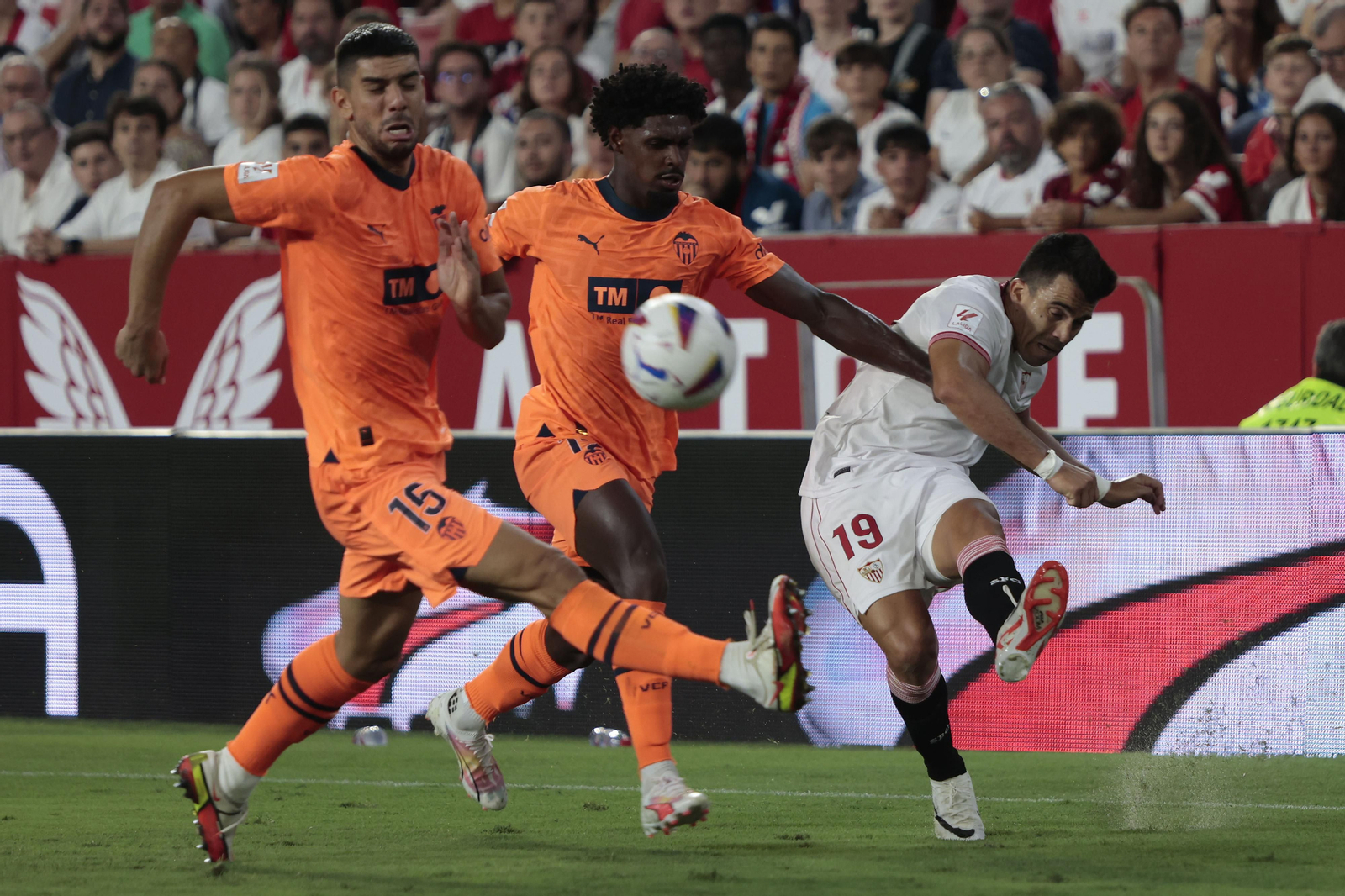 Las imágenes del Sevilla - Valencia