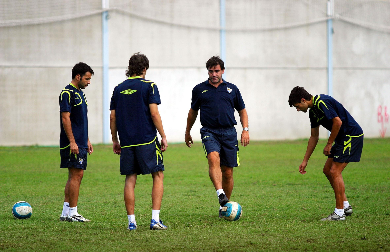 El paso de Marcos Alonso por el Málaga CF, en fotos