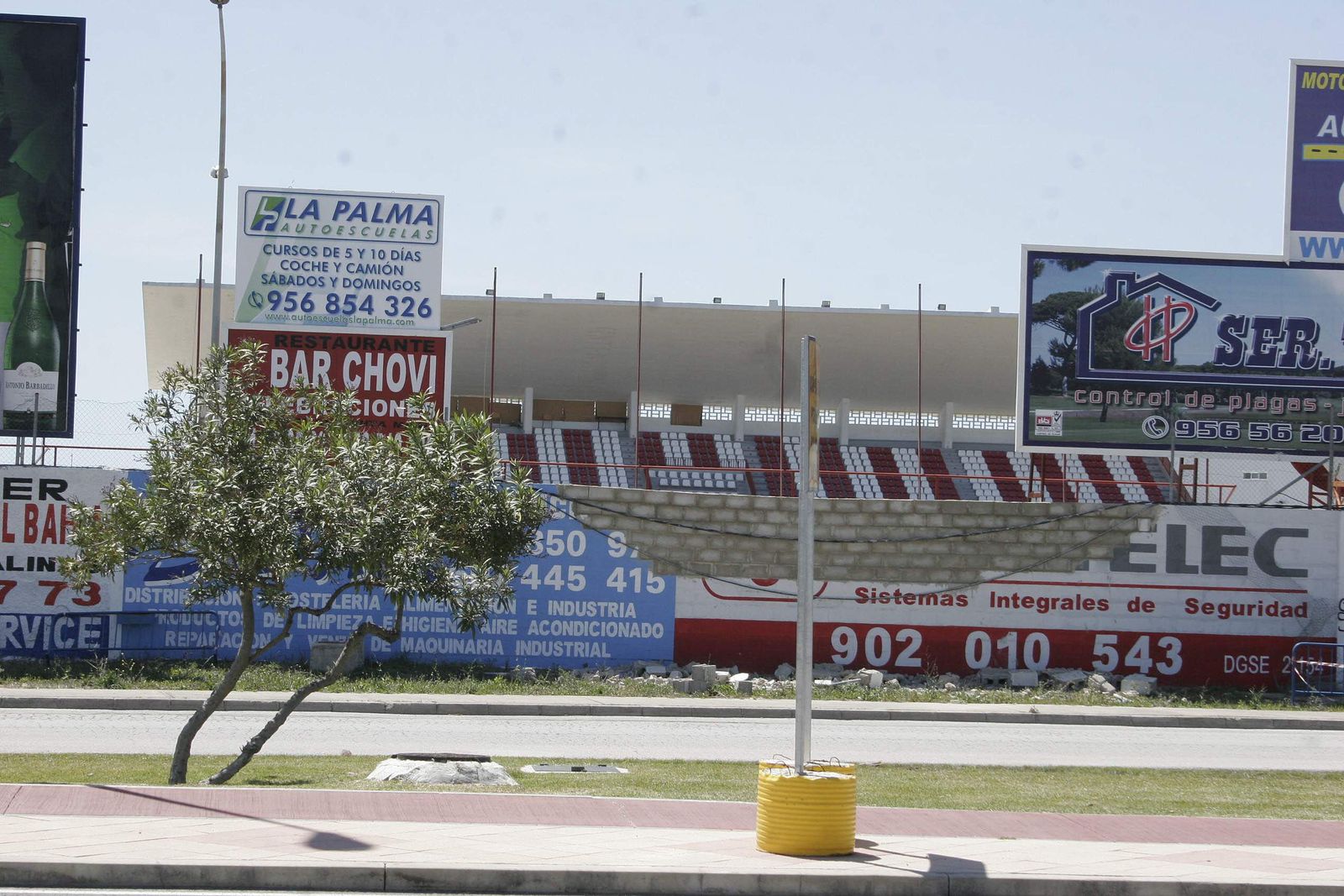 Vista del estadio José del Cuvillo.