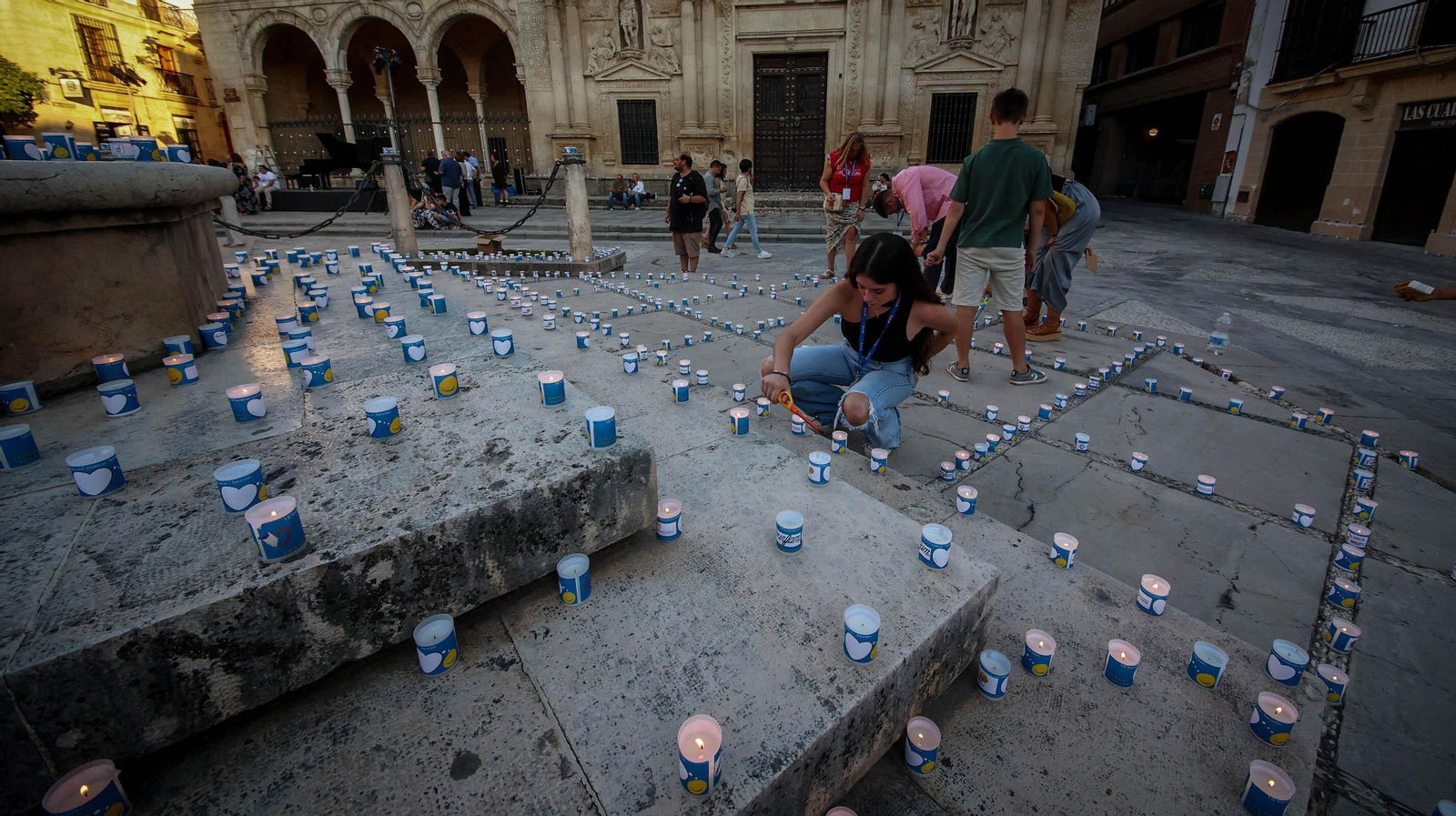 Noche de las Candelas de ASPANIDO en Jerez