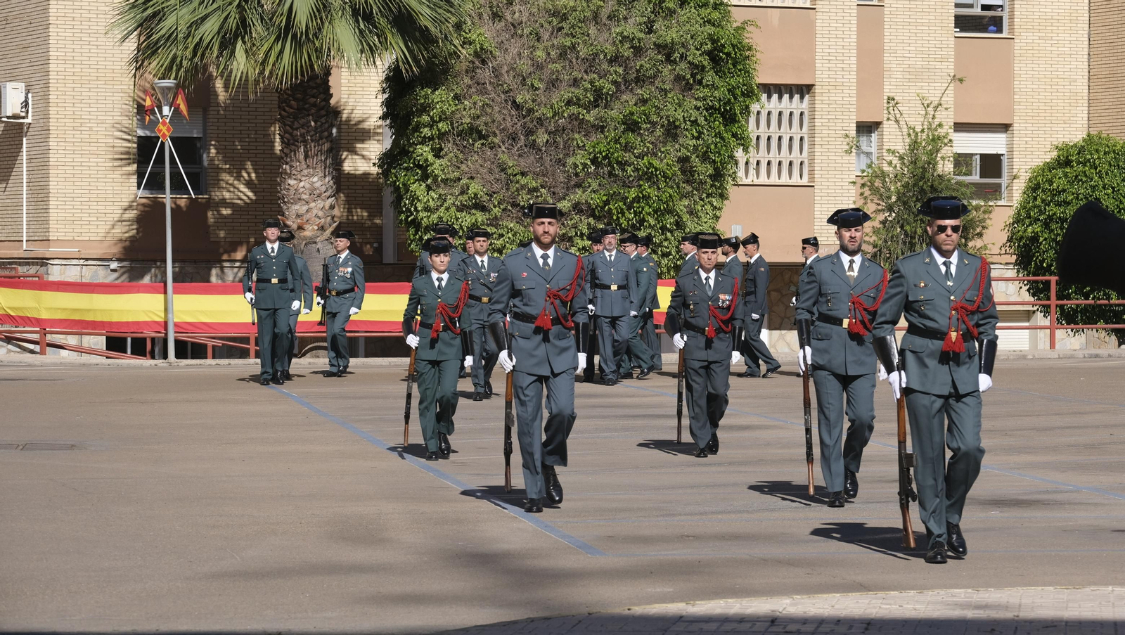 Imágenes de la celebración del 179 aniversario de la Guardia Civil, en la Comandancia de Almería