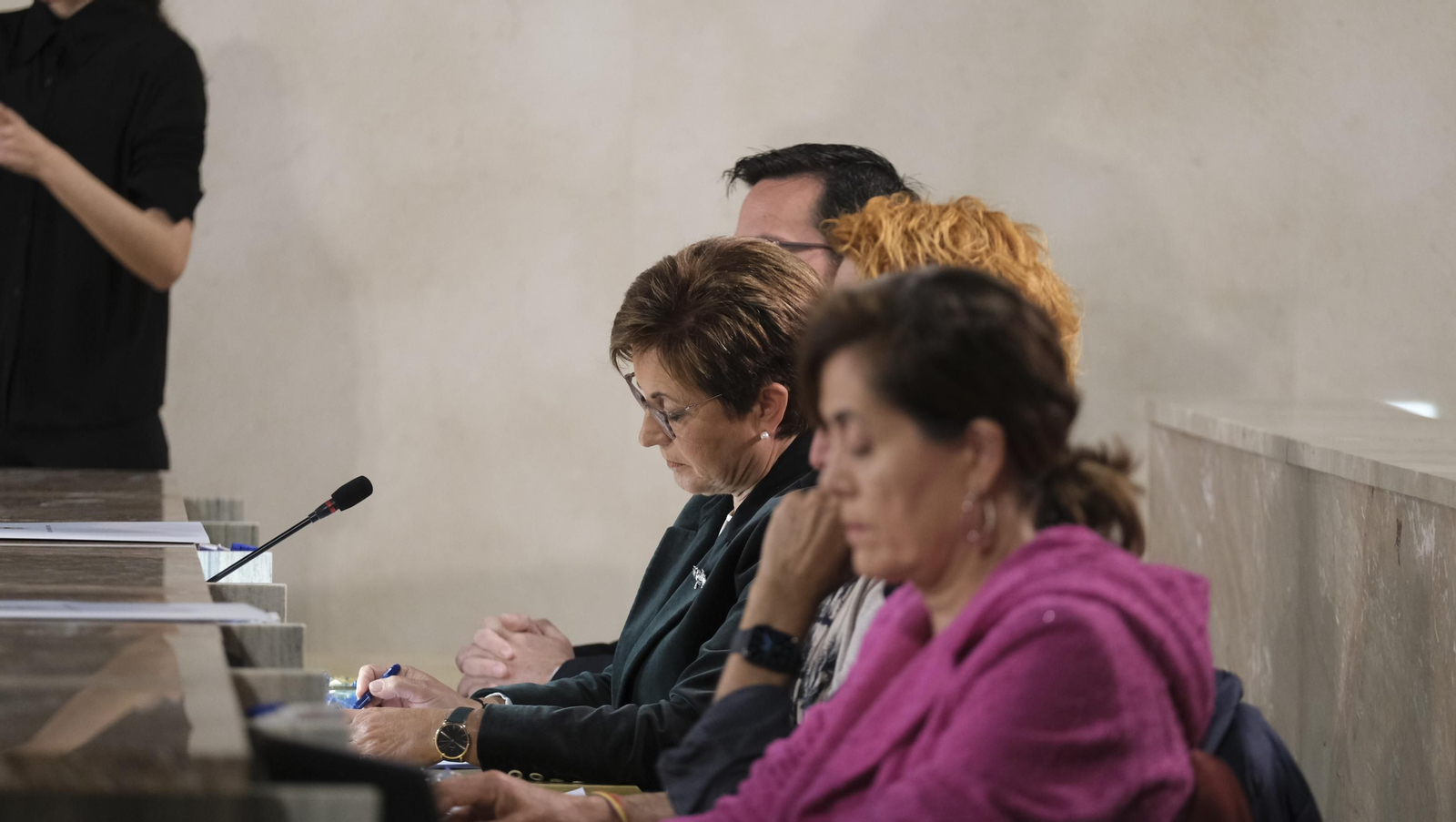 Imágenes del Pleno del Ayuntamiento de Almería sobre el estado de la Ciudad