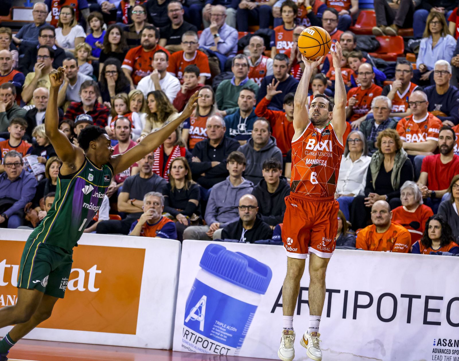 Baxi Manresa-Unicaja, en fotos