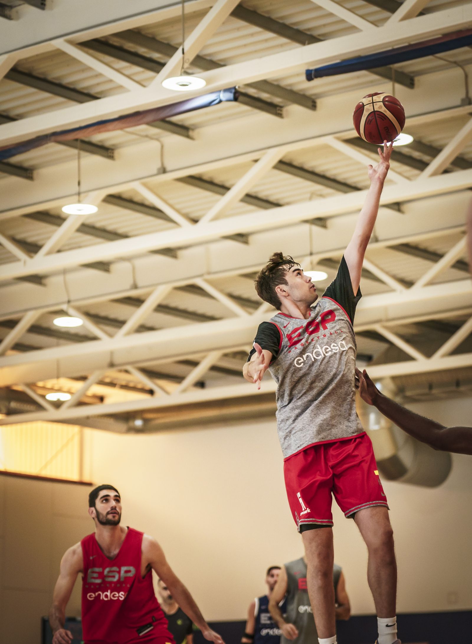 Sesión de la selección española en The Embassy