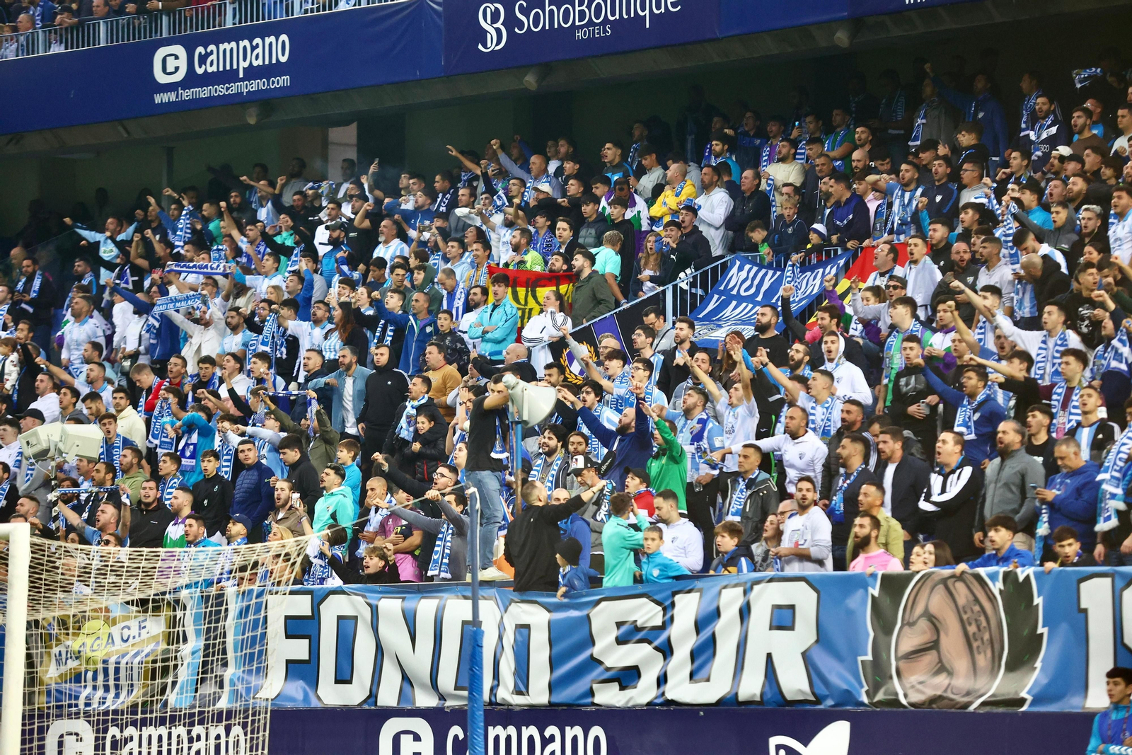 El Málaga CF-Alcoyano, en fotos
