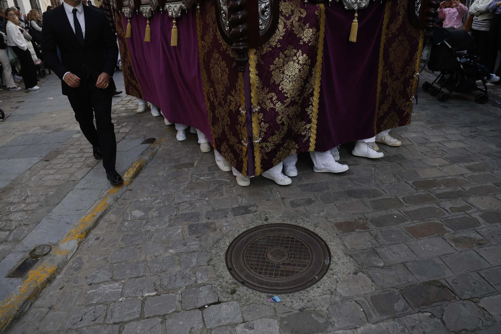 Fotos del Lunes Santo en Tarifa: Oración en el Huerto