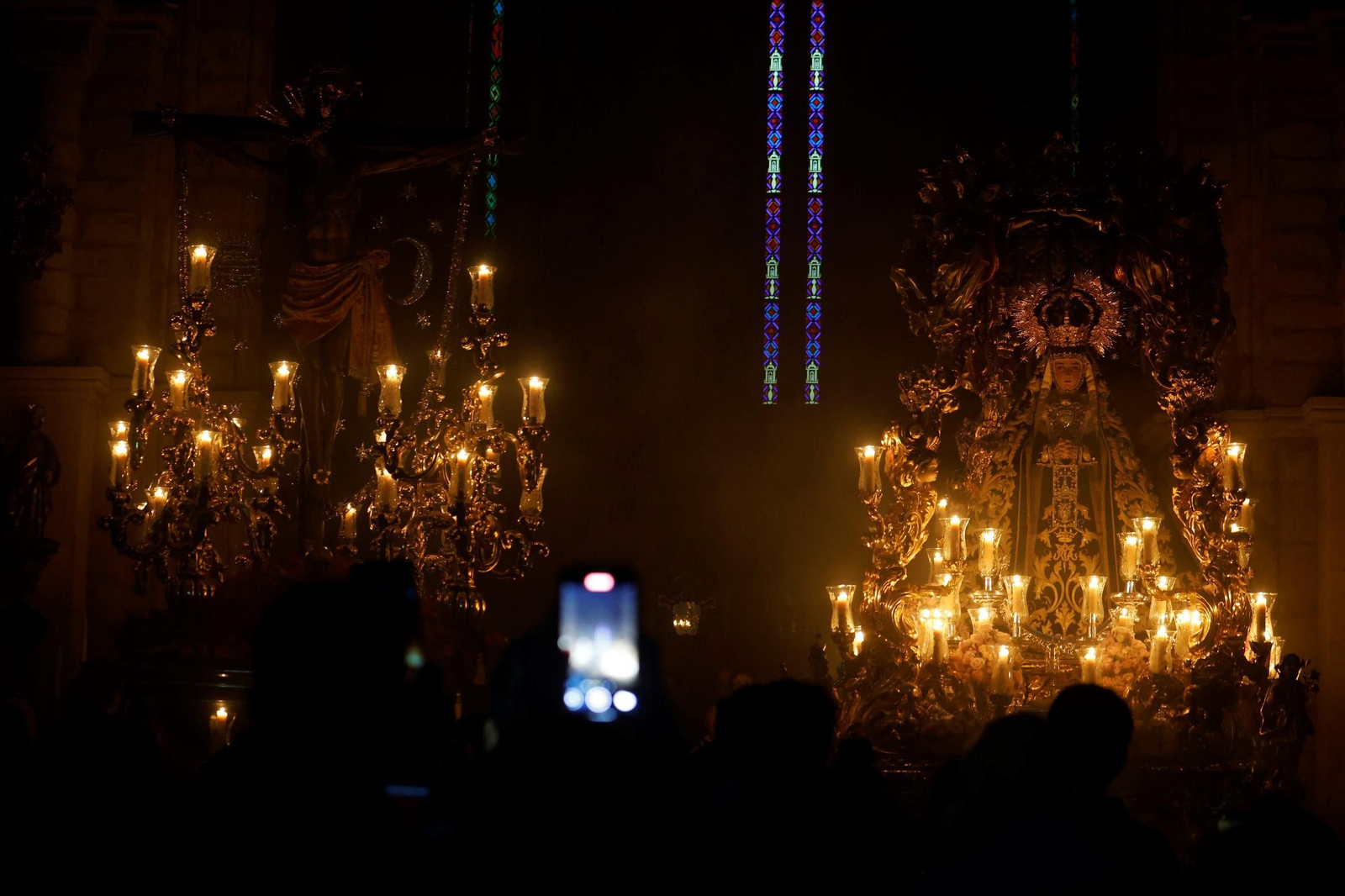 Las imágenes del Remedio de Ánimas en San Lorenzo el Lunes Santo de Córdoba