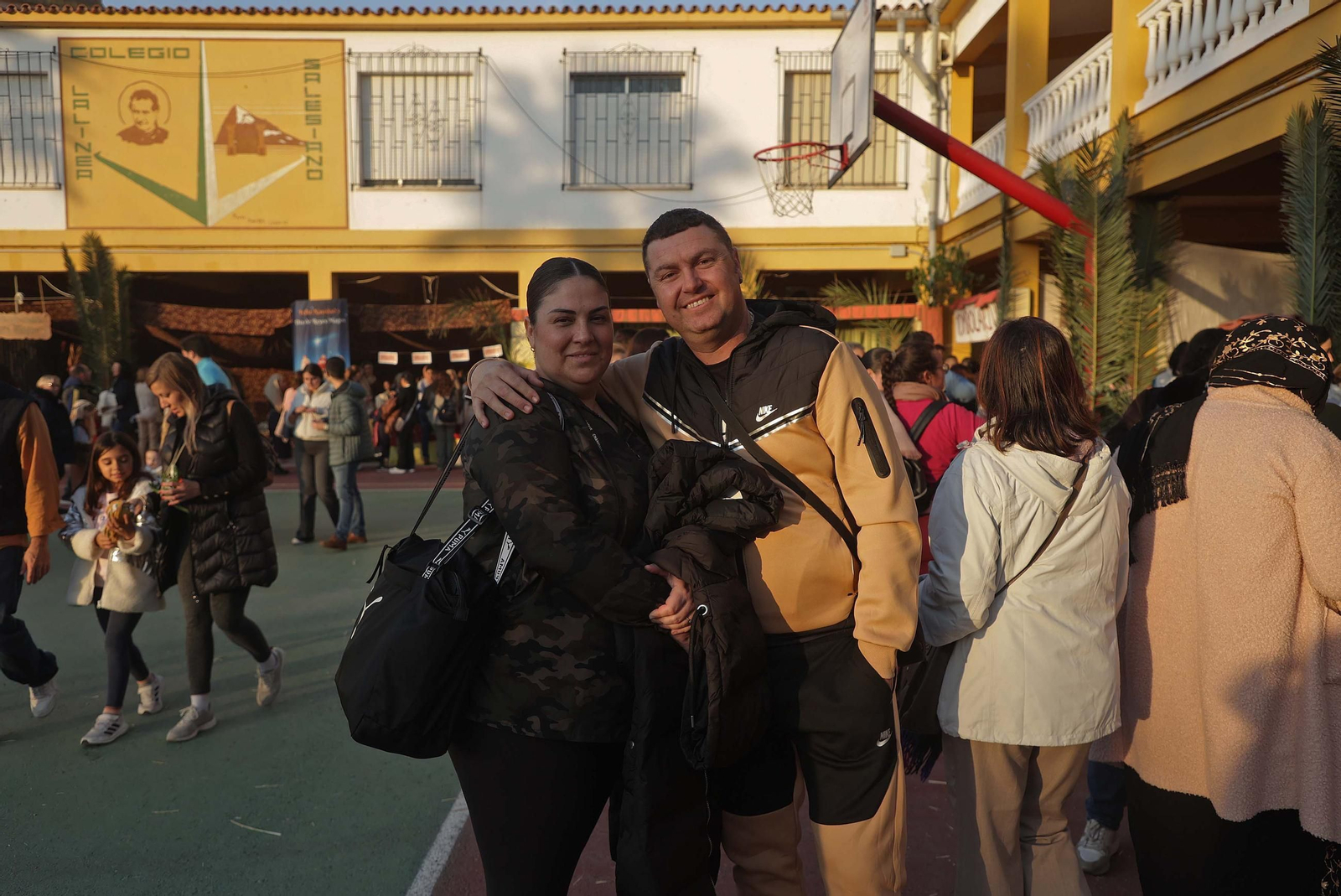 Fotos del Belén Viviente del colegio Salesianos de La Línea