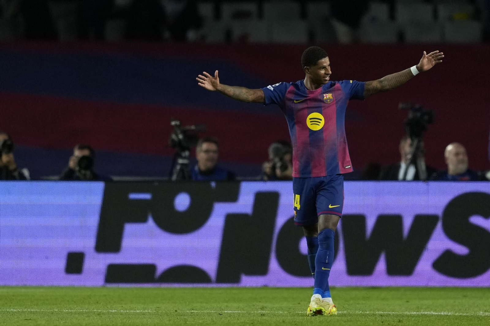 Las fotos del Barcelona-Olympiacos