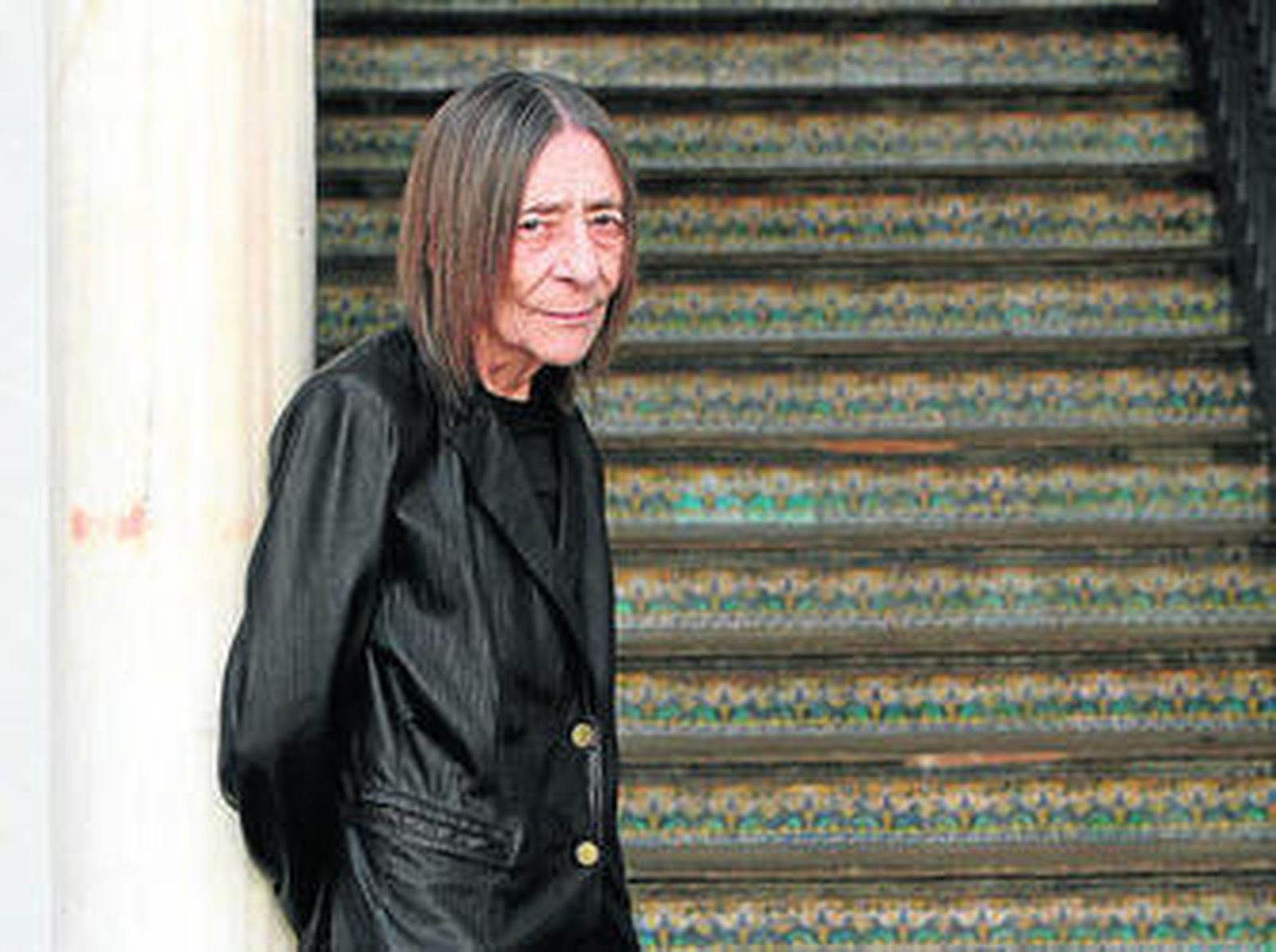 Imagen de archivo de la artista Elena Asins.