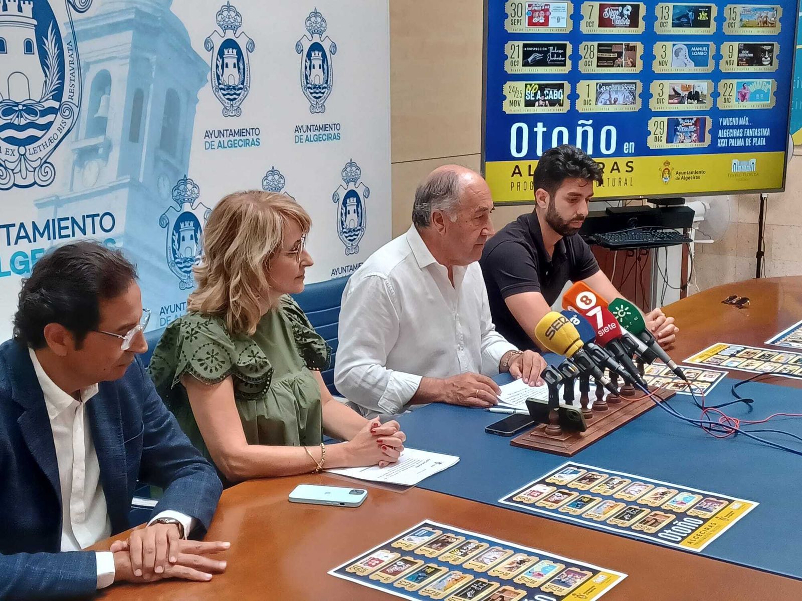 José Luis Lara, Pilar Pintor, José Ignacio Landaluce y Diego Valdivia