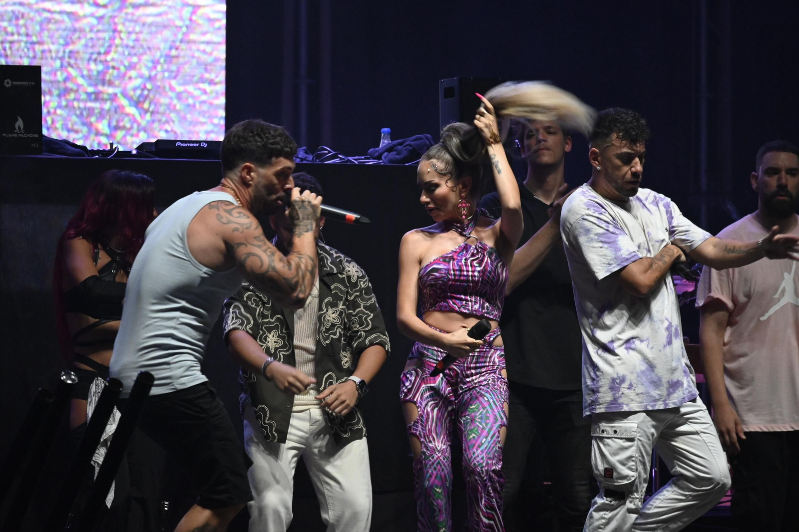 Imágenes del concierto de Sergio Contreras y Raule en las Colombinas