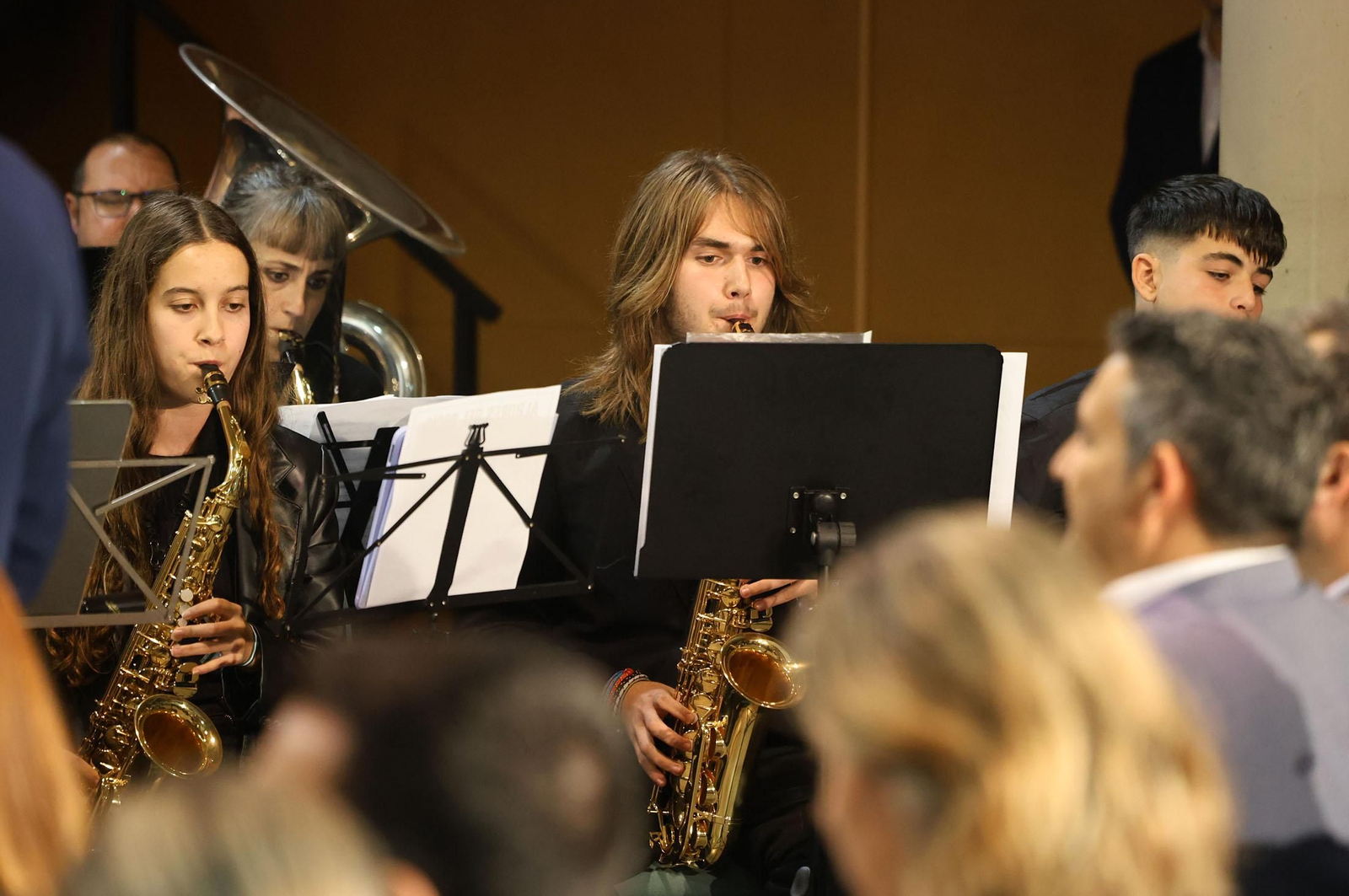 Imágenes del concierto del Conservatorio Profesional de Música 'Javier Perianes' con motivo de la celebración del Día de la Bandera de Andalucía