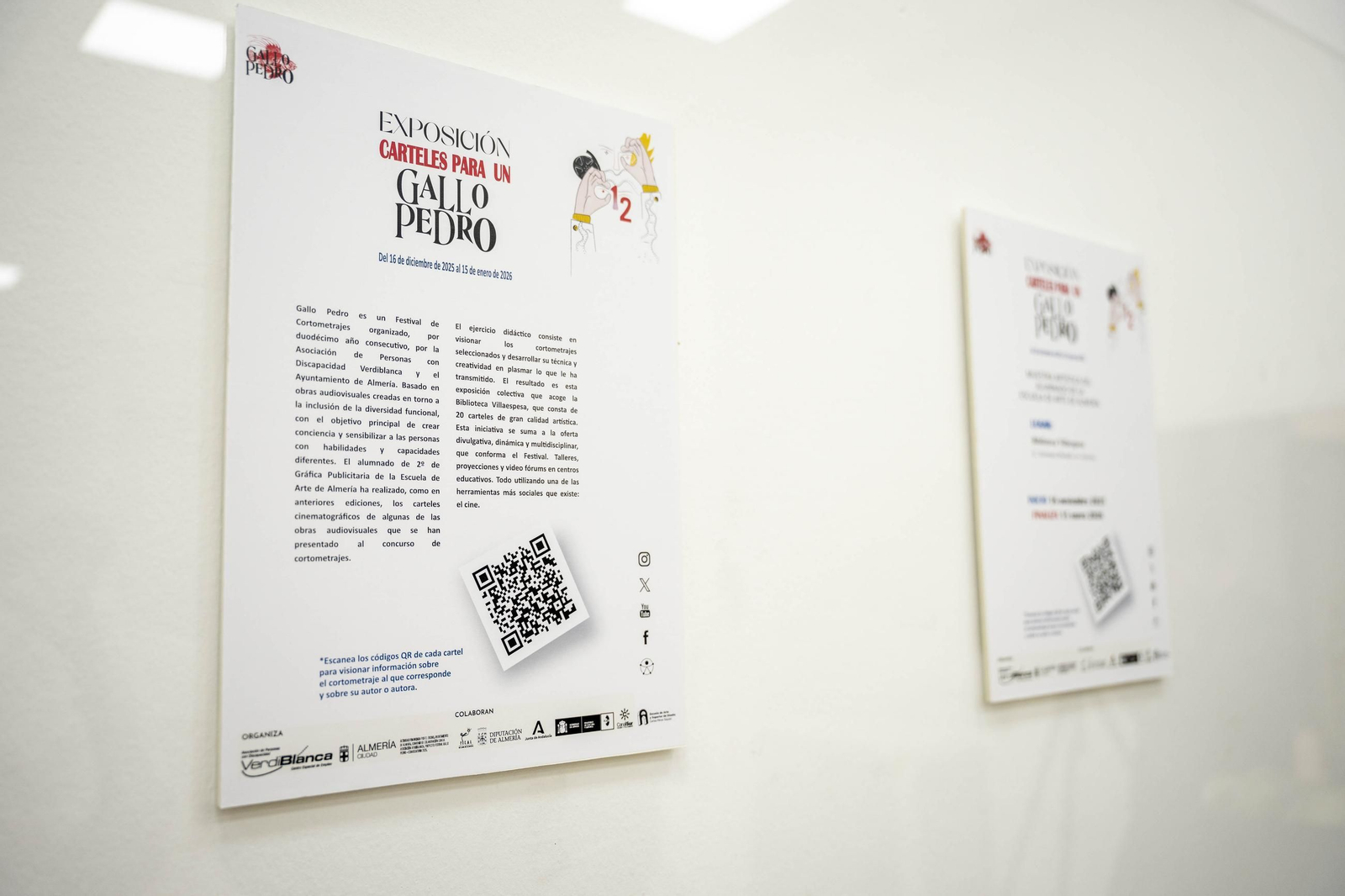 Las imágenes de la exposición "Carteles para un Gallo Pedro"