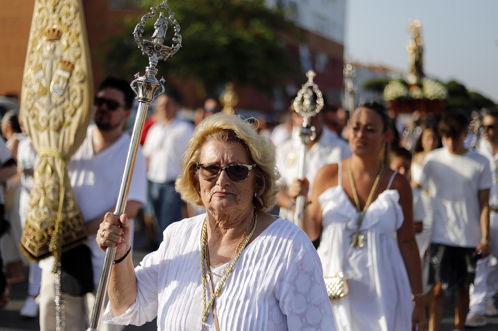 Imágenes de la procesión de la Virgen del Carmen en Punta Umbría
