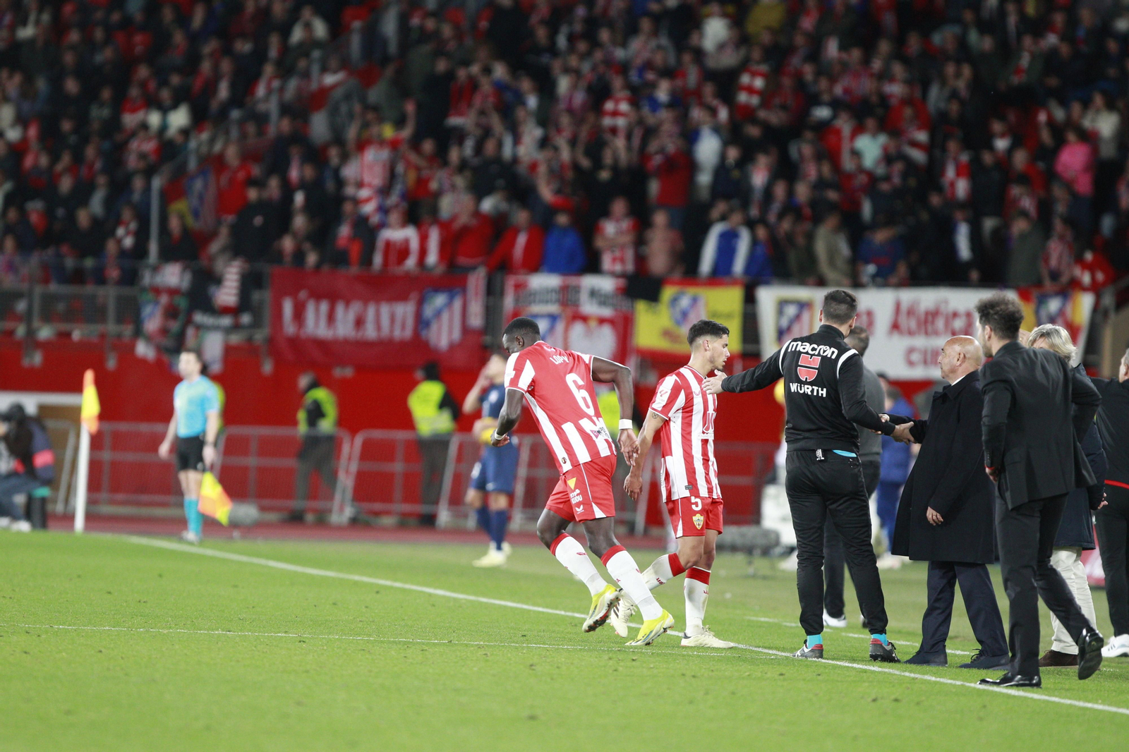 Las mejores imágenes del partido U.D. Almería-Atlético de Madrid