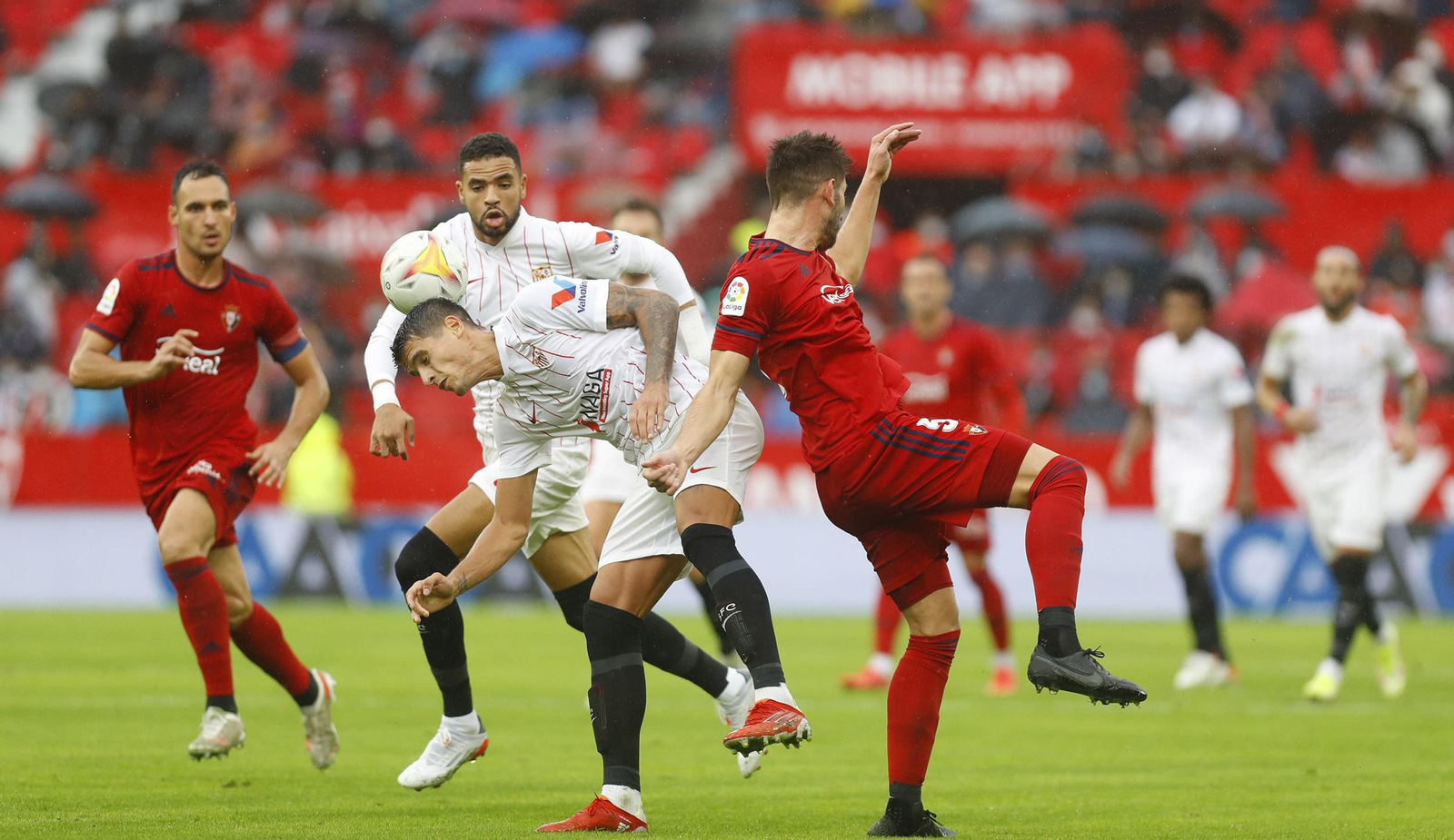 Las imágenes del Sevilla-Osasuna