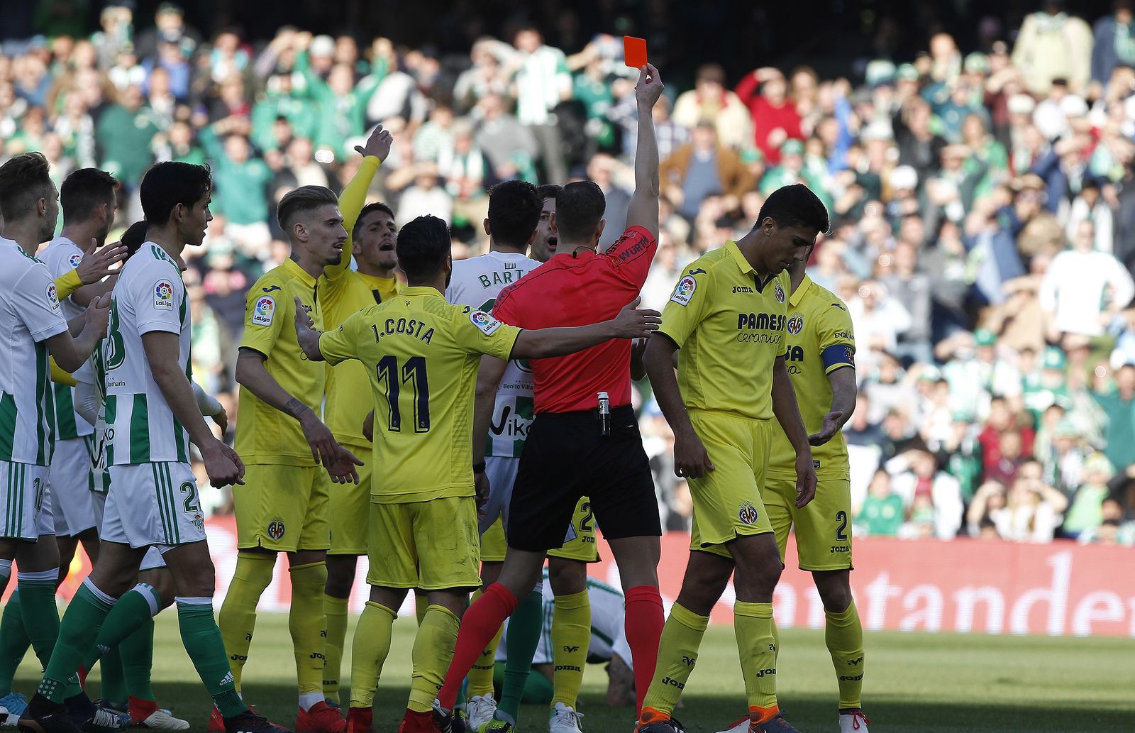 El Real Betis-Villarreal, en imágenes