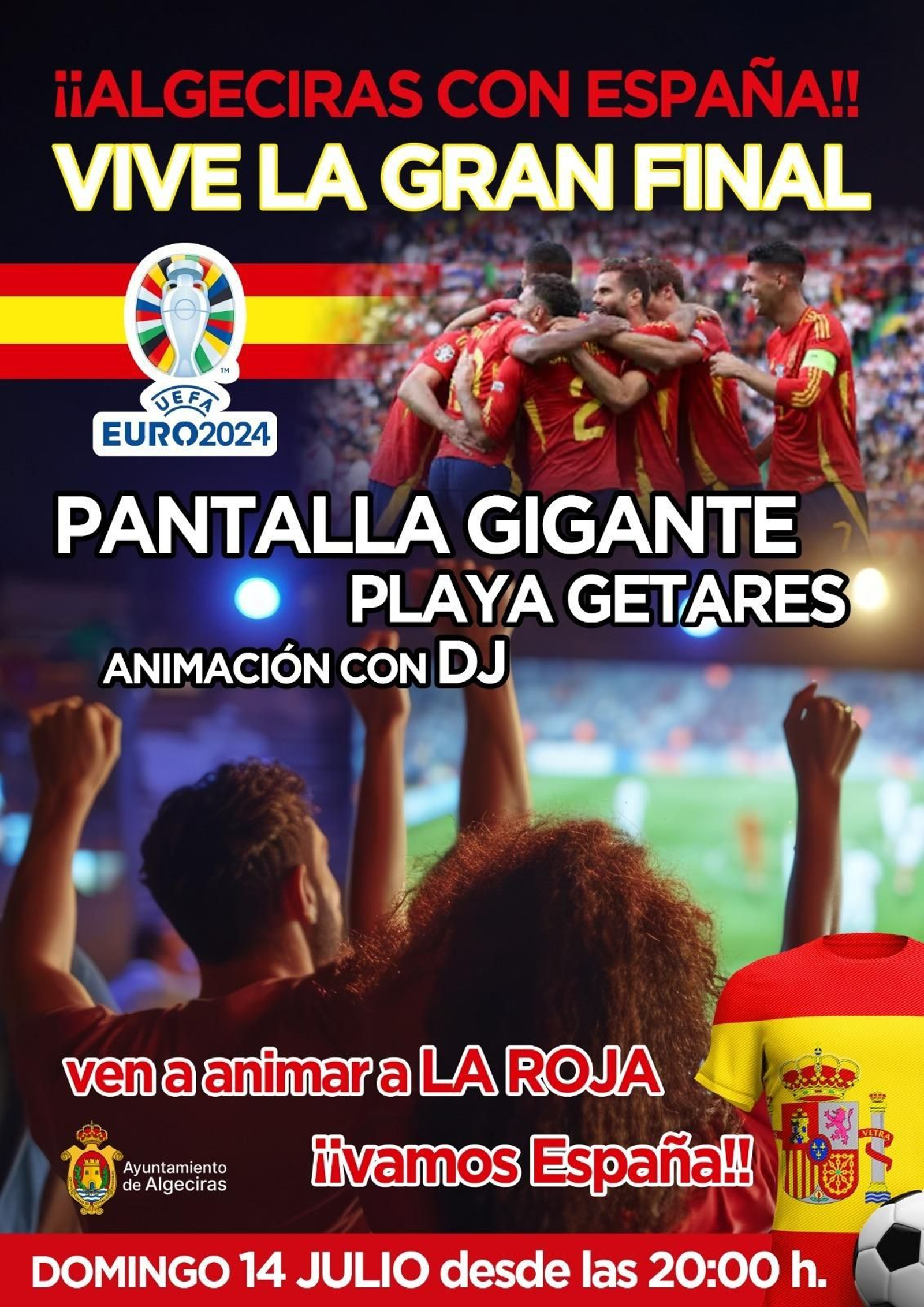 ¡¡Algeciras con España!!