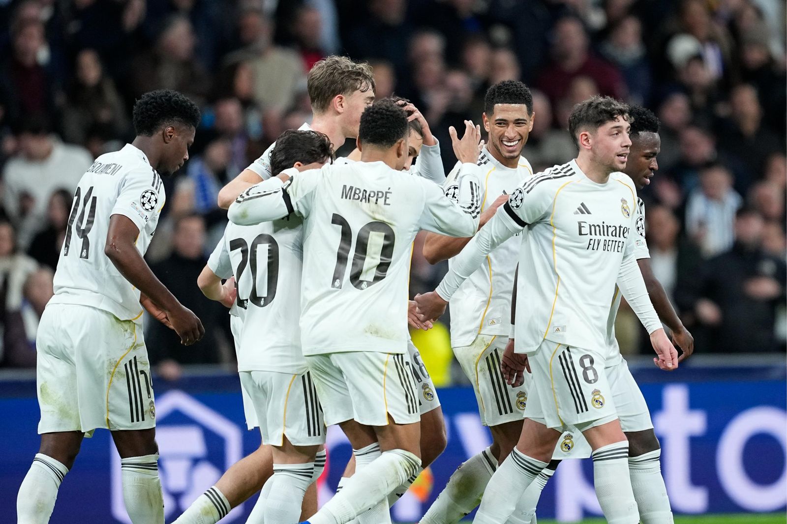 Las fotos del Real Madrid-Mónaco