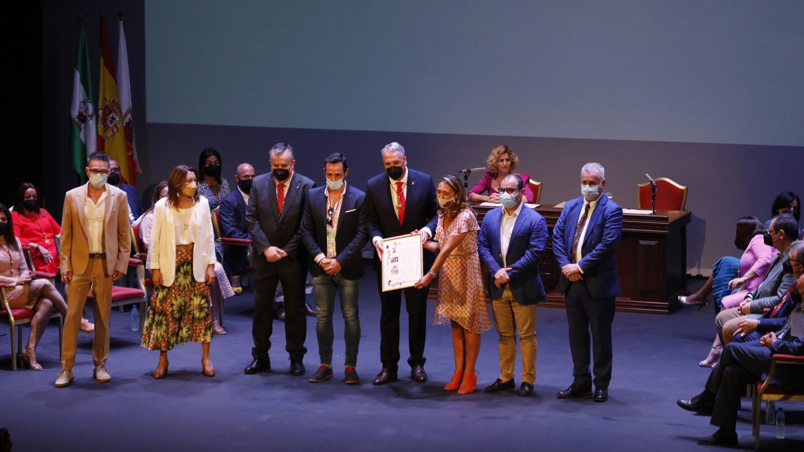 Las fotos del Pleno del 315  Aniversario de la Fundación de San Roque y entrega de los galardones de 2020 y 2021