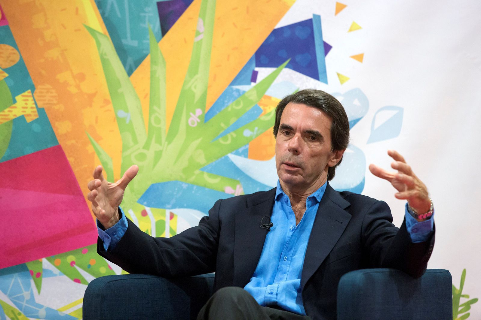 El expresidente del Gobierno José María Aznar interviene en los cursos de verano en Málaga