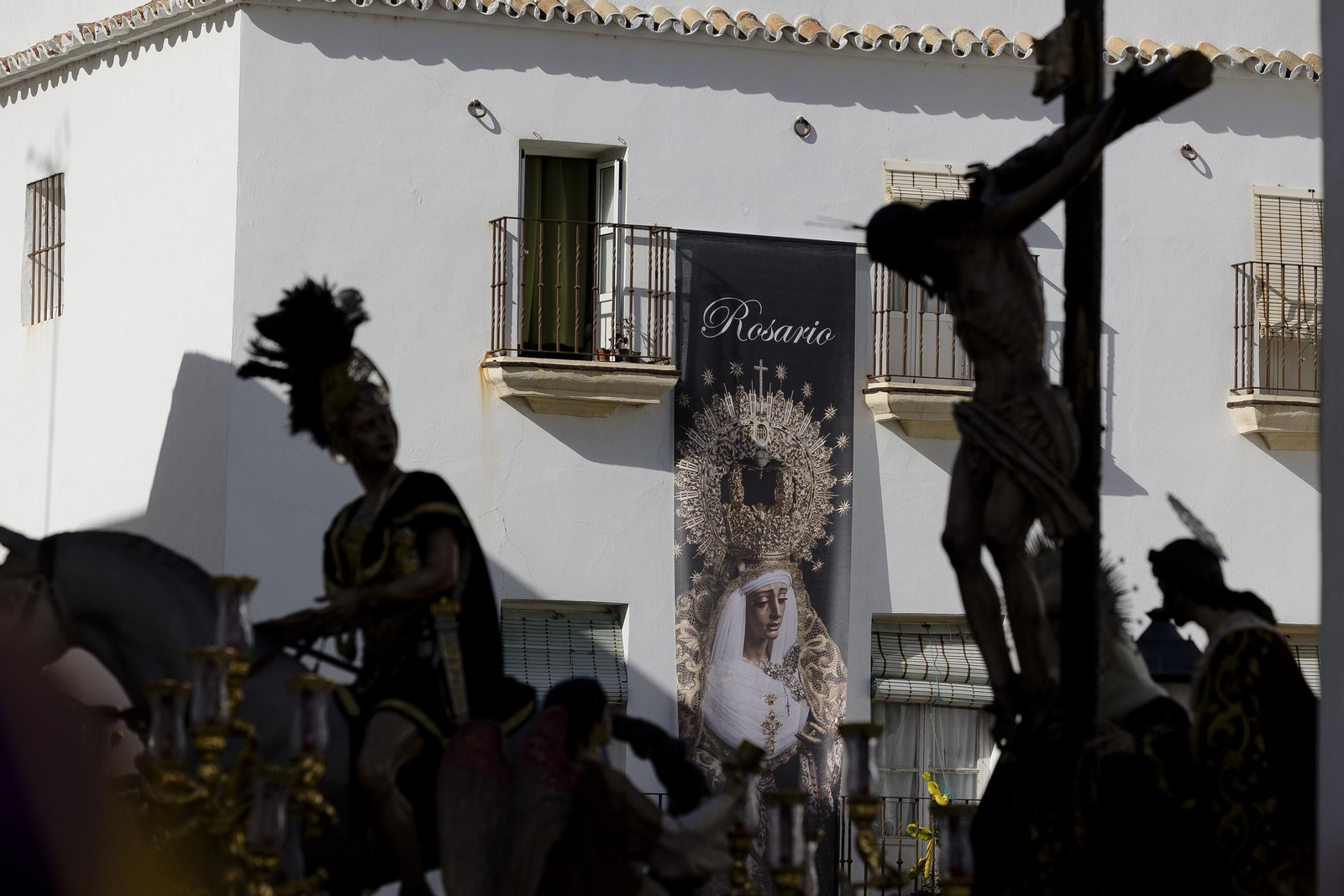 Imágenes de la salida de Las Aguas en la Semana Santa de Cádiz 2025