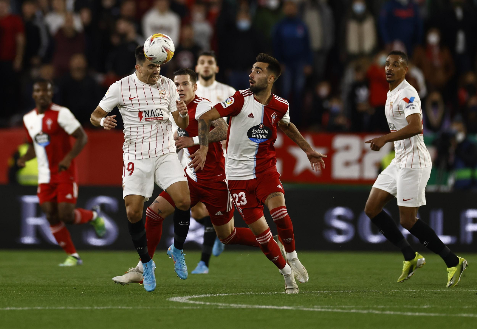 Las imágenes del Sevilla-Celta