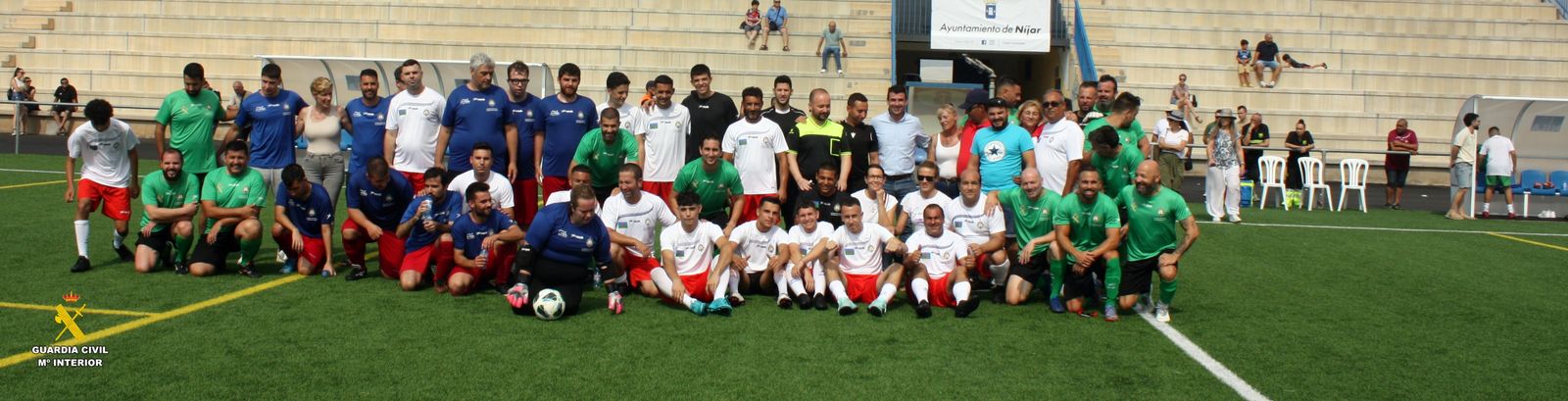 Jugadores de los equipos que participaron en este evento.