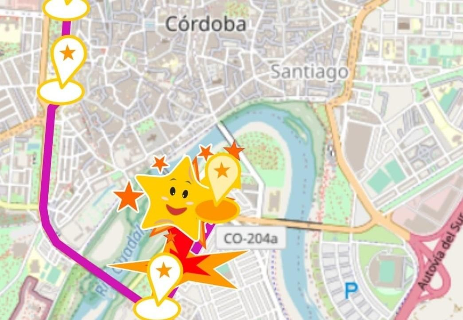 Captura de la aplicación creada por Magtel.